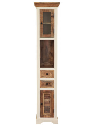 Skrinka do kúpeľne Agni 40x190x35 indický masív mango