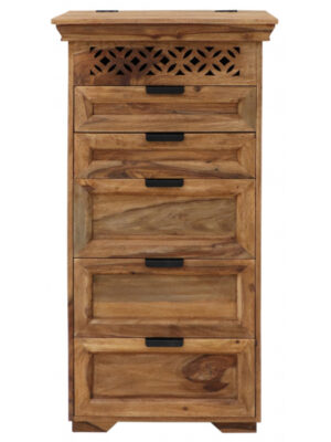 Komoda Mira 60x120x45 indický masív palisander