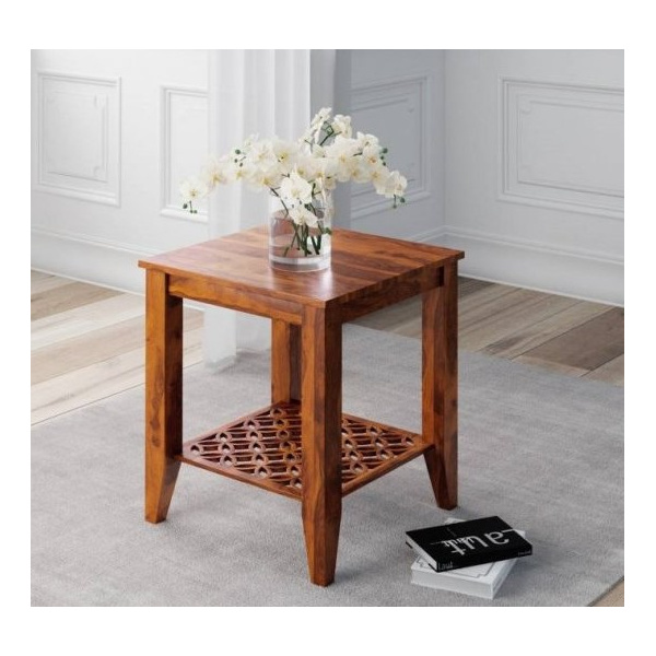 Odkladací stolík Mira 45x45x45 indický masív palisander