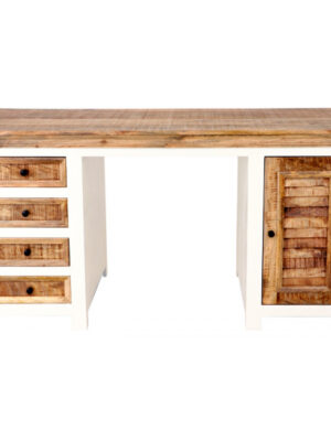 Písací stôl Agni 160x80x76 indický masív mango