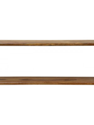 Polica na stenu Tina 100x35x22 indický masív palisander