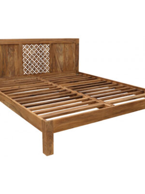 Posteľ Mira 180x200 indický masív palisander