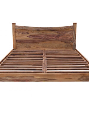 Posteľ Rami 160x200 indický masív palisander