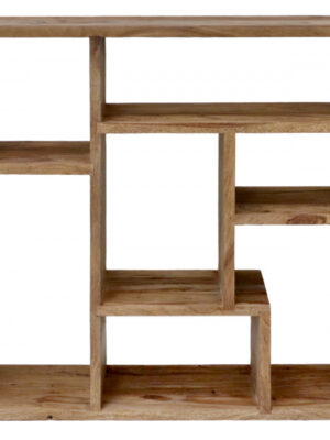 Knižnica Rami 90x90x30 indický masív palisander