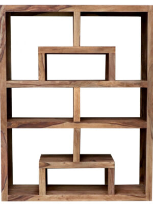 Knižnica Tara 140x180x35 indický masív palisander Knižnica Tara 140x180x35 indický masív palisander