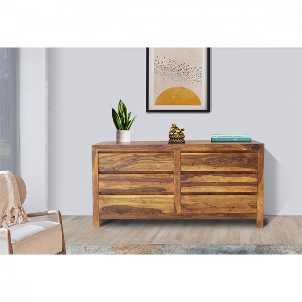 Komoda Gani 160x80x45 z indického masívu palisander