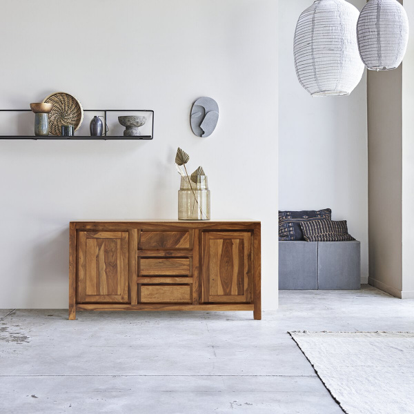 Komoda Gani 160x90x45 z indického masívu palisander