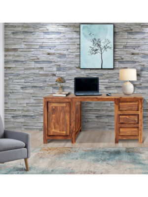 Písací stôl Gani 160x76x80 z indického masívu palisander