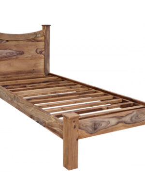 Posteľ Rami 90x200 indický masív palisander