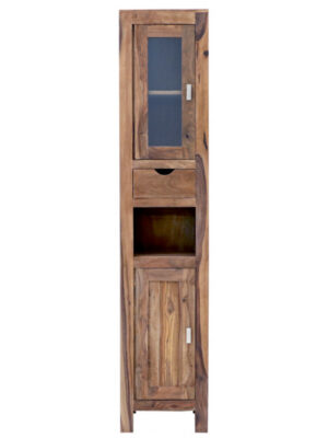 Skrinka do kúpeľne Amba 40x190x35 z indického masívu palisander