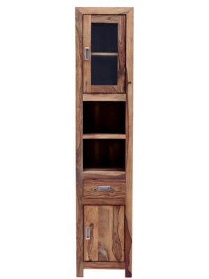 Skrinka do kúpeľne Nela 40x190x35 indický masív palisander
