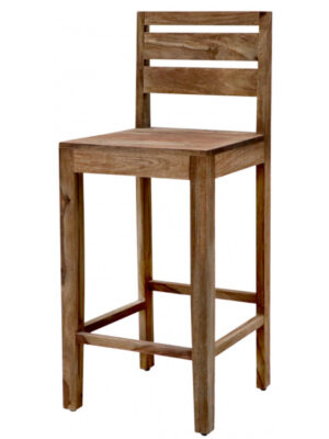 Stolička barová 45x110x45 indický masív palisander