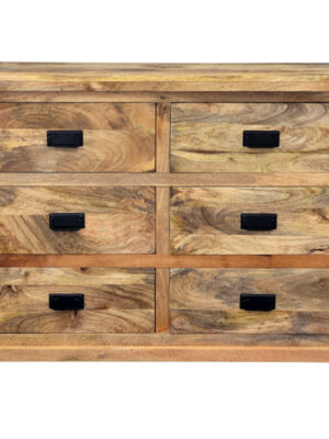 Komoda Devi 120x90x45 indický masív mango