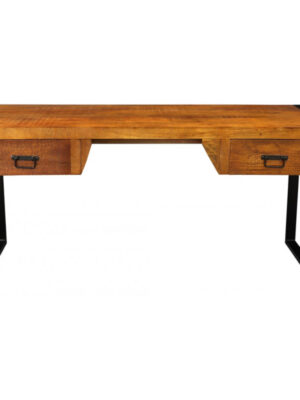 Písací stôl Retro 160x76x70 indický masív mango