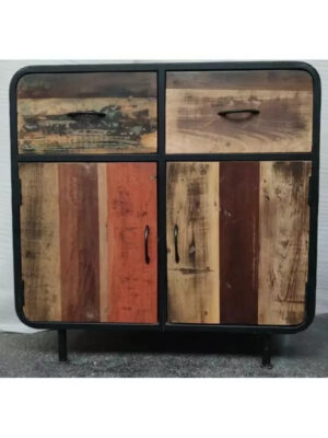 Komoda Retro 90x90x45 recyklované mango