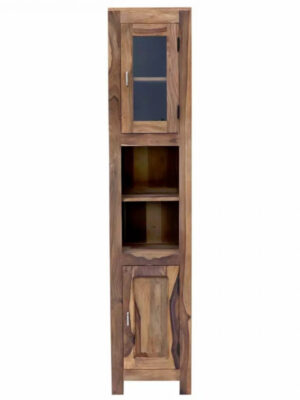 Skrinka do kúpeľne Suri 40x190x35 indický masív palisander