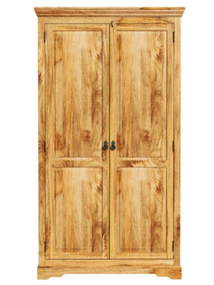 Skriňa Guru 110x200x60 indický masív mango