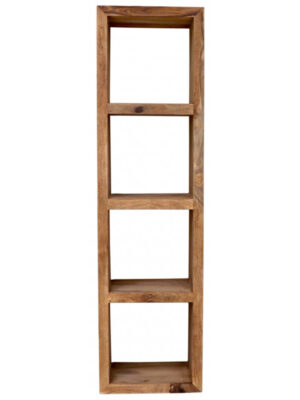 Knižnica Tara 50x185x35 indický masív palisander