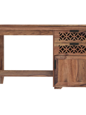 Písací stôl Mira 130x76x70 indický masív palisander