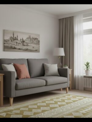 Koberec LEURA 160 x 230 cm z pravej bavlny
