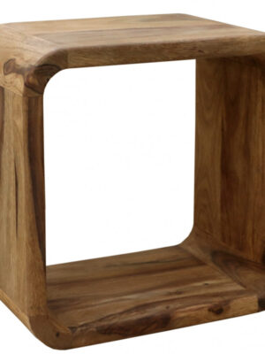 Polica na stenu Tina 35x35x22 indický masív palisander Polica na stenu Tina 35x35x22 indický masív palisander